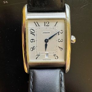 Coach Lexington Tank Watch